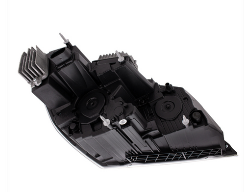 Black LED Headlight For 2018-2024 Freightliner Cascadia - Driver