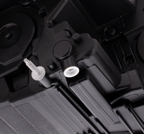 Black LED Headlight For 2018-2024 Freightliner Cascadia - Driver