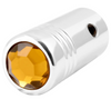 Amber Universal Toggle Switch Extension with Color Jewel( 1" L) 15/32" Inner Dia with Side Screw