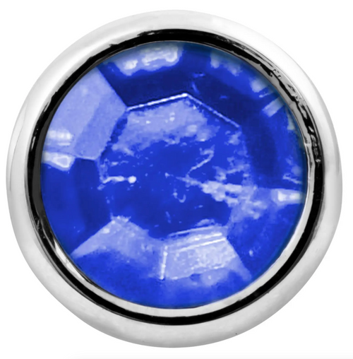 Blue Universal Toggle Switch Extension with Color Jewel( 1" L) 15/32" Inner Dia with Side Screw