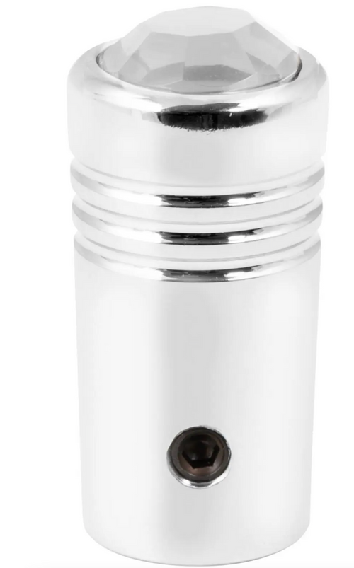 Clear Universal Toggle Switch Extension With Color Jewel( 1" L) 15/32" Inner Dia With Side Screw