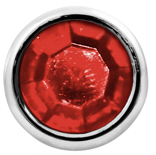 Red Universal Toggle Switch Extension with Color Jewel( 1" L) 15/32" Inner Dia with Side Screw