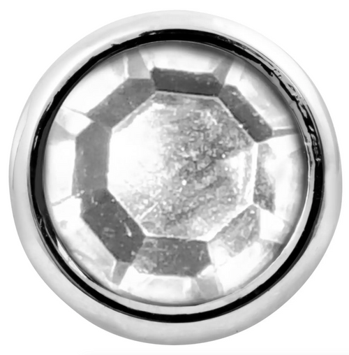 Clear Toggle Switch Extension 2-1/4 With Color Jewel 15/32" Inner dia with side screw