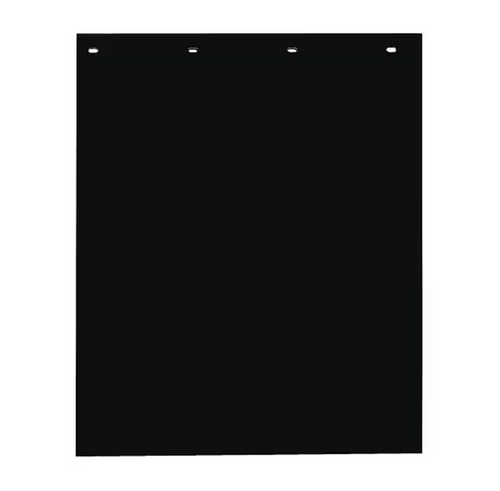 Mudflap, Plastic flap, 24 In X 30 In, Color Black (Each)