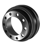 ConMet Brake Drum, Front, 16.5 x 5, 10-Bolt Holes