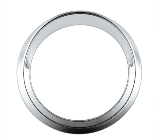Chrome Plastic Gauge Cover fits Peterbilt Available With Visor Application: 2006+ Speed/Tachome