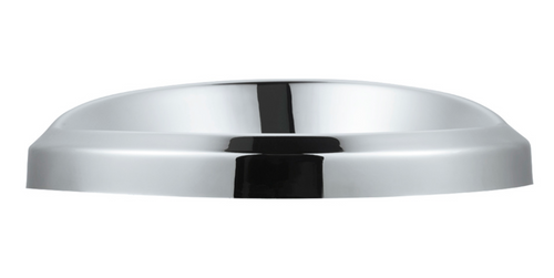 Chrome Plastic Gauge Cover fits Peterbilt Available With Visor Application: 2006+ Speed/Tachome