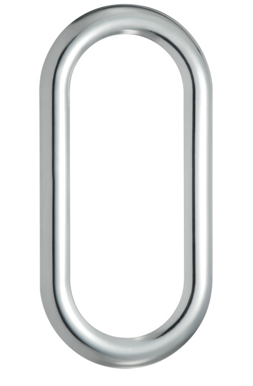 Stainless Steel fits Peterbilt 87-2004 Oval Window Trim W/ Sealant Adhesive