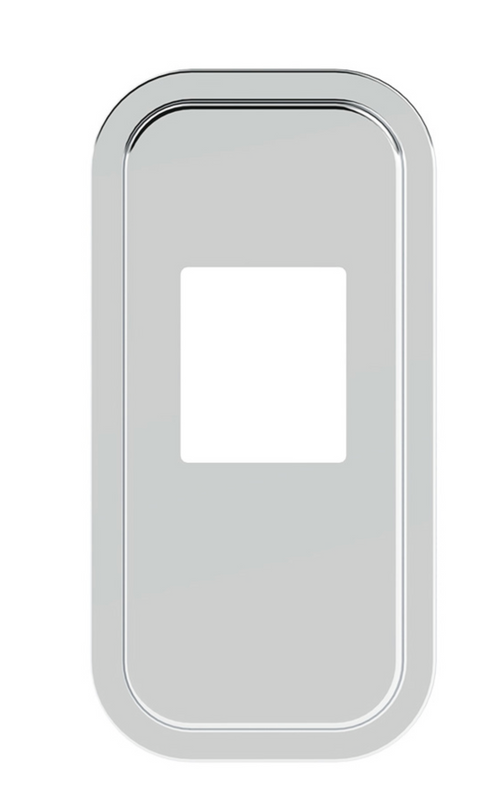 Stainless Shift Plate Cover 5 3/4" X 4 7/8" Opening fits Peterbilt 2005+ 