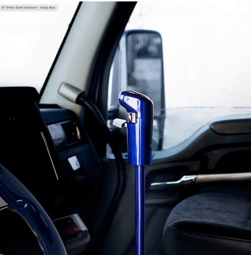 6” Shifter Shaft Extender - Indigo Blue
