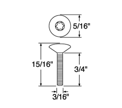 Freightliner Dash Screw - OEM Style (33-Pack)