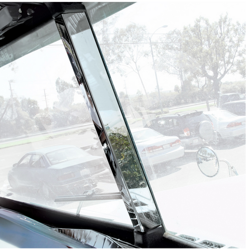 Stainless Center Window Post Cover fits Freightliner