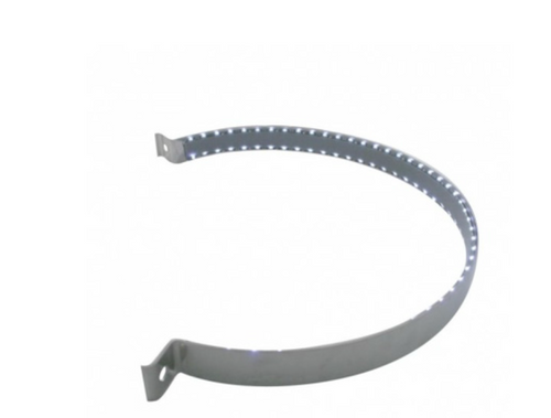 15" Stainless Air Cleaner Mounting Strap - 1 1/2" Wide fits Peterbilt EACH