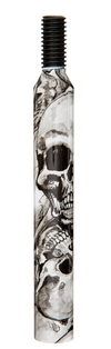 6” Shifter Shaft Extender - Skull Pattern Wrapped