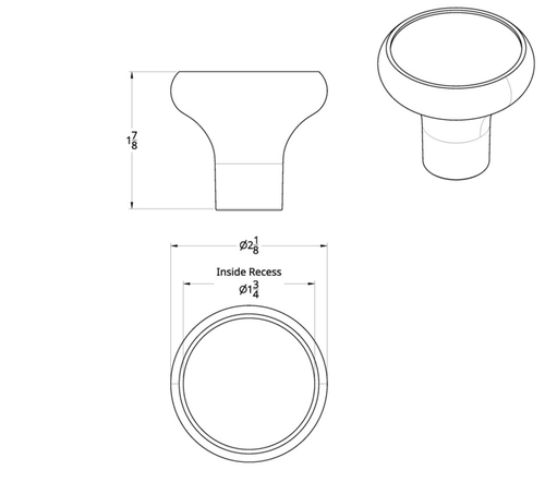 Deluxe Aluminum Screw-On Air Valve Knob With Stainless Trailer Plaque - Electric Yellow