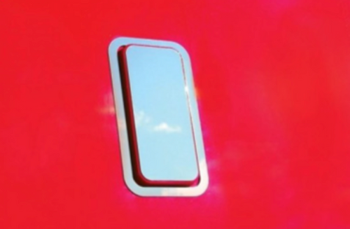 Stainless fits Kenworth T700 Bunk Vent Cover Trim Kit
