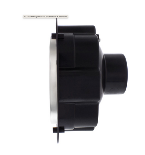 5" x 7" Headlight Bucket For Peterbilt & Kenworth 