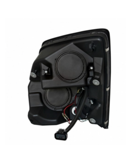  Blackout Projection Headlight W/ White LED Light Bar For 2003-2017 Volvo VN/VNL - Pa