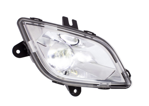 Chrome High Power LED Fog Light For 2018-2024 Freightliner Cascadia - Passenger