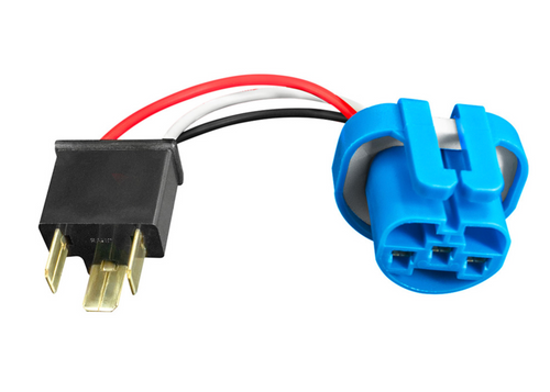 9007 to H4/9003 3-Pin Bulb Conversion Adapter Plug