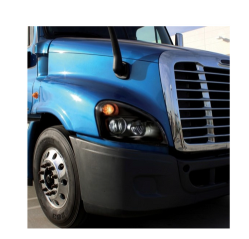 "Blackout" LED Headlight For 2008-2017 Freightliner Cascadia - Passenger