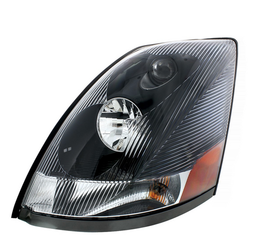 Blackout Headlight For 2003-2017 Volvo VN - Driver - Competition Series