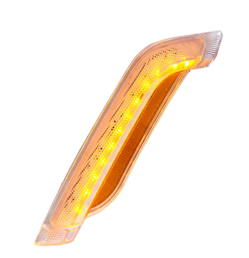 12 Amber LED Fender Turn Signal Light For Peterbilt 579 (2012-2021) & 587 (2012-2018)