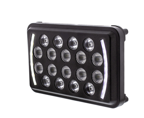ULTRALIT - 18 High Power LED Rectangular Light With LED Position Light Bar
