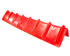 Corner Protector Plastic, 8" x 8" x 48" Color Red, MADE IN AMERICA