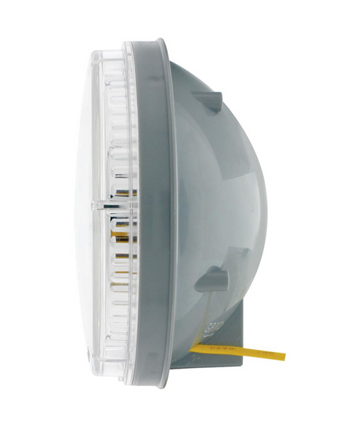 14 LED 4" Round Double Fury (Stop, Turn & Tail) - Red & White LED/Clear Lens