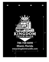 Mud Flap 24” X 30” 1/4”, special order, New Logo Kingdom 2 Colors