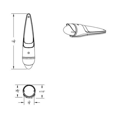 9 LED Dual Function GloLight Watermelon Grakon 1000 Style Cab Light Kit With Visor