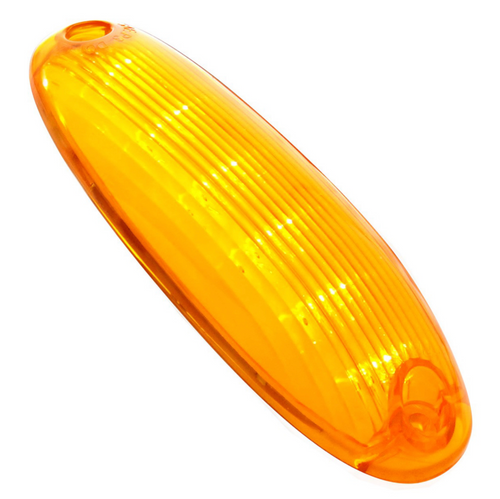 6 Amber LED Cab Lights For 2008-2017 Freightliner Cascadia - Amber Lens (5-Pack)