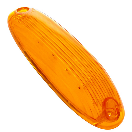 6 Amber LED Cab Lights For 2008-2017 Freightliner Cascadia - Amber Lens (5-Pack)