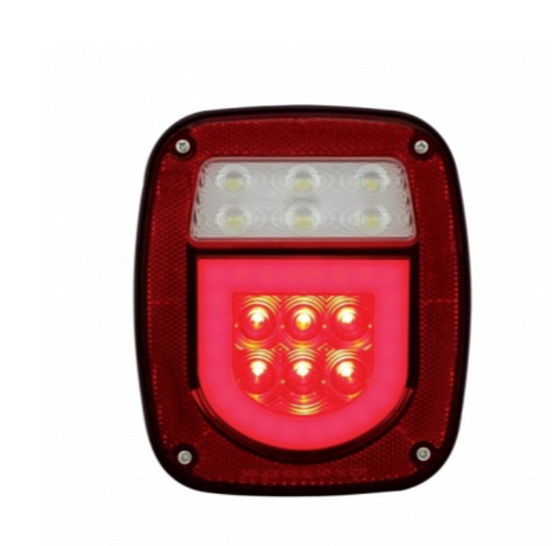 	 LED GloLight Universal Combination Tail Light Without License Light