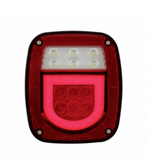 	 LED GloLight Universal Combination Tail Light Without License Light