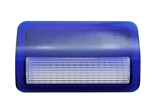 2006+ Passenger Door Light Lens - Blue fits Peterbilt