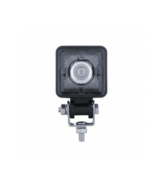 1 High Power 10-Watt LED Square Mini Work Light - 800 Lumens