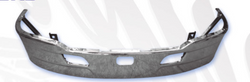 17" Bumper Fits Kenworth T680 Areo 2013-2021 Chrome W/no Fog Light Holes W/Step Hole