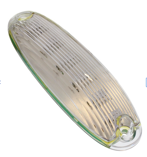 6 Amber LED Cab Light For 2008-2017 Freightliner Cascadia - Clear Lens