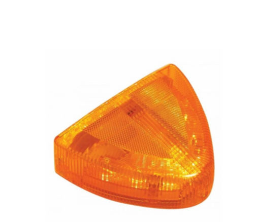 30 LED Low Profile Turn Signal Light For 1987-2007 Peterbilt 379/378/357 - Amber LED/Amber Lens