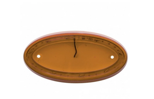 32 LED Large Emblem Light - Amber LED/Amber Lens fits Peterbilt 