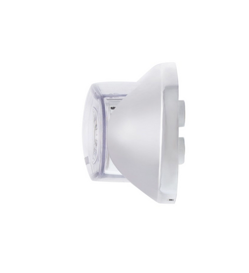 5 LED Reflector Clearance/Marker Light With Side Ditch Light - Amber LED/Clear Lens