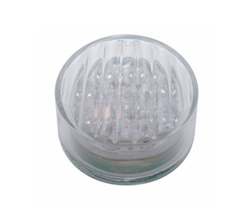 9 LED 2" Auxiliary Light - Blue LED/Clear Lens