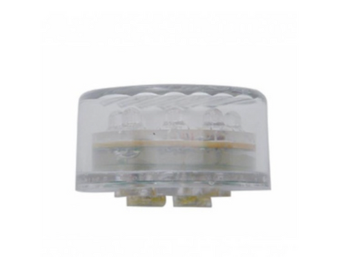 9 LED 2" Auxiliary Light - Blue LED/Clear Lens