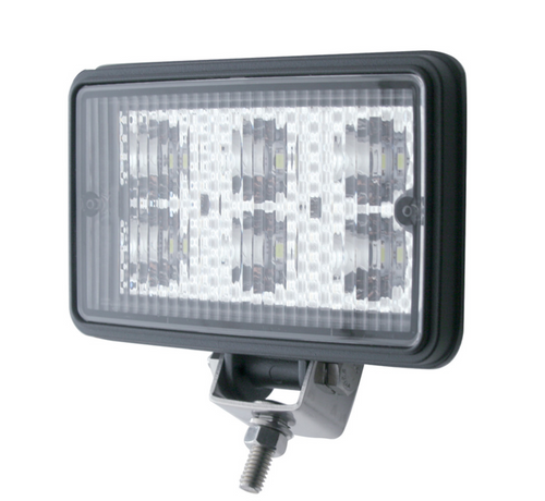 	 6 High Power 1 Watt LED Rectangular Work Light 