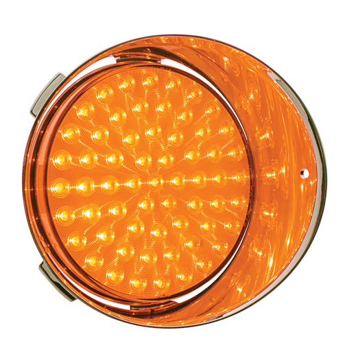 Led fits Freightliner Daytime Running Light (Passenger) - Amber Led/Amber Lens 1997-2004