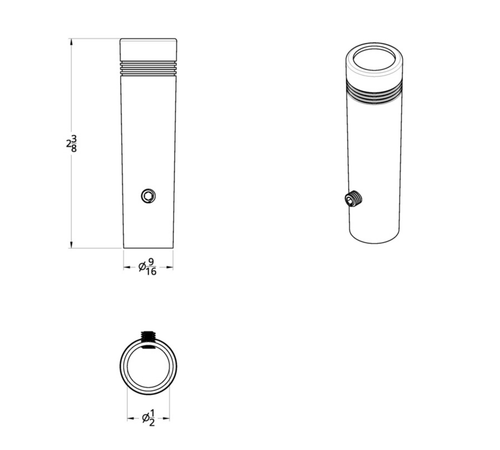 Long Toggle Switch Extension For Freightliner - Clear Crystal (2-Pack)