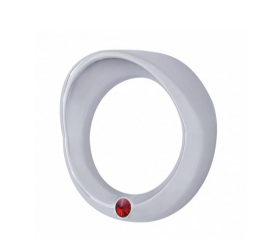 2006+ Signature Small Gauge Cover W/ Visor - Red Diamond fits Peterbilt 