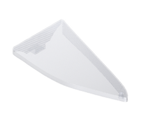 Chrome Triangular Mesh Cover For Freightliner Century (2003-2008) And Columbia (2004-2014) - Driver